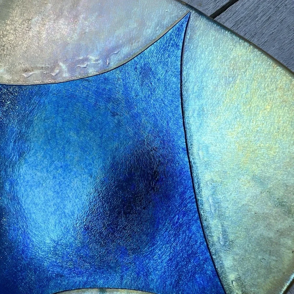 Vintage Shepardson Studios Iridescent Signed 9